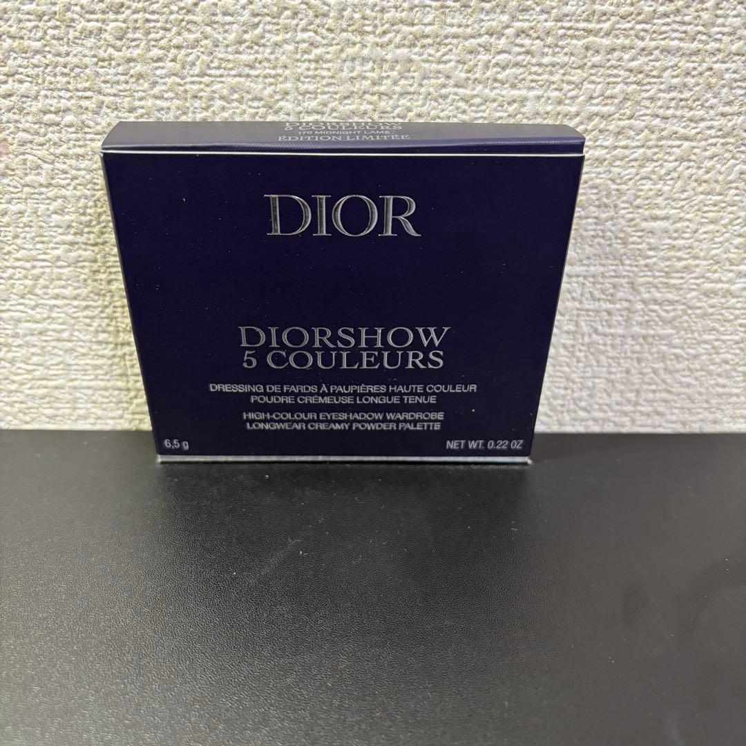 ❗️限定品•値下げ中❗️ディオールショウ サンク クルール 170ミッドナイト ラメ