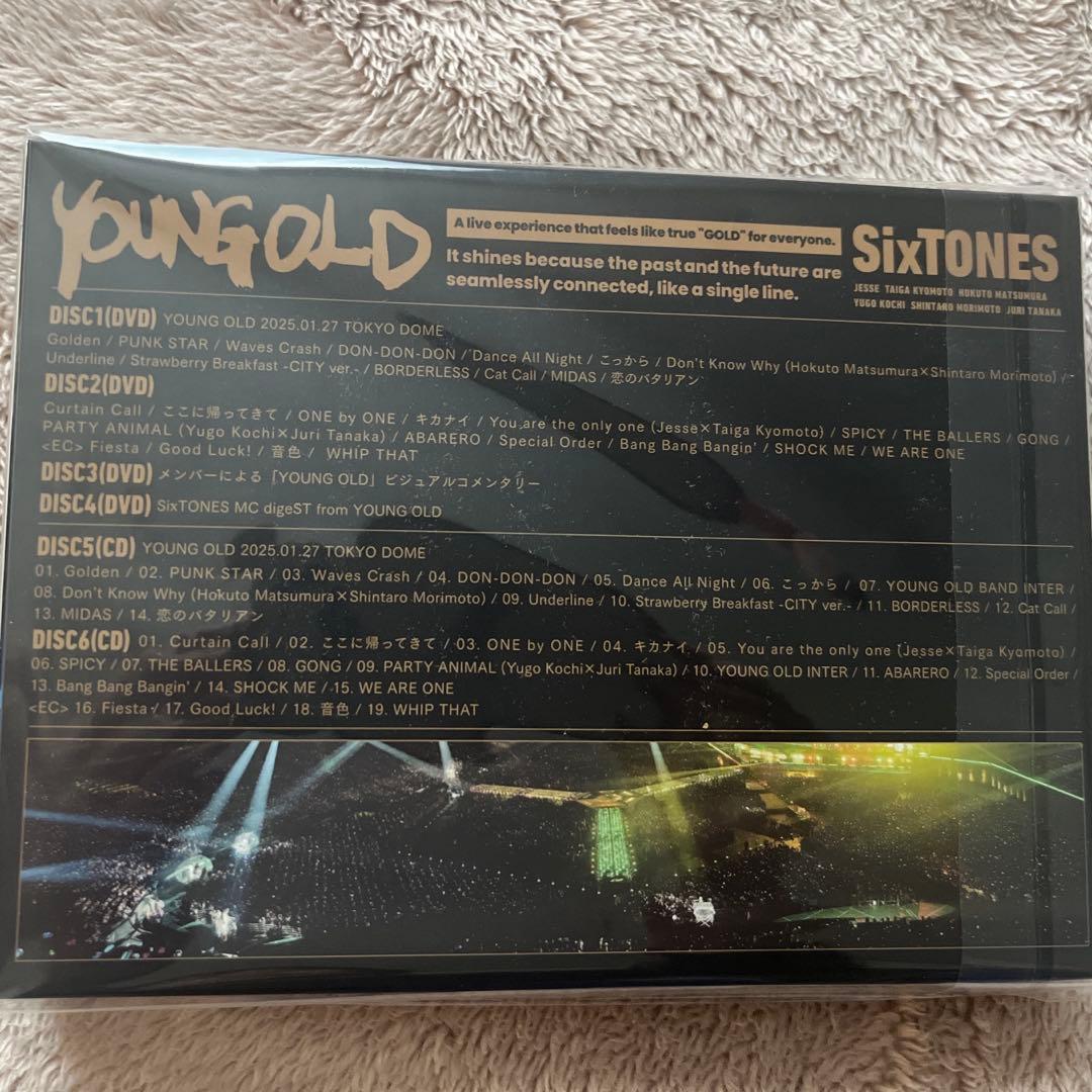 youngold 初回盤DVD（6枚組）