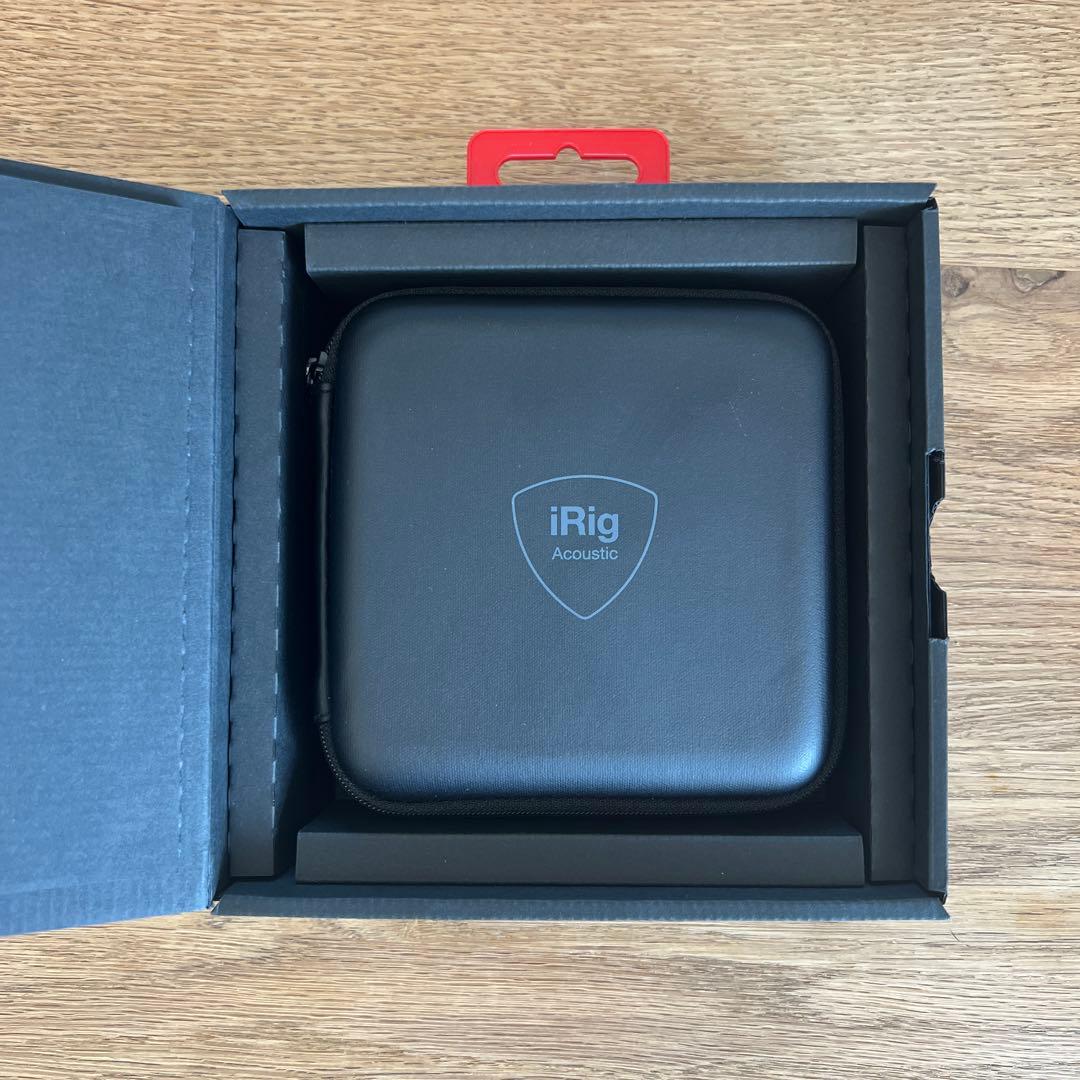 美品 iRig Acoustic Stage アコギ用マイク&プリアンプ