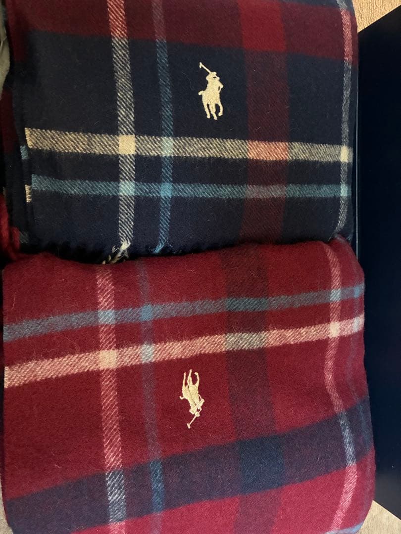 新品・箱あり・未使用　Ralph Lauren ブランケット 75x170cm