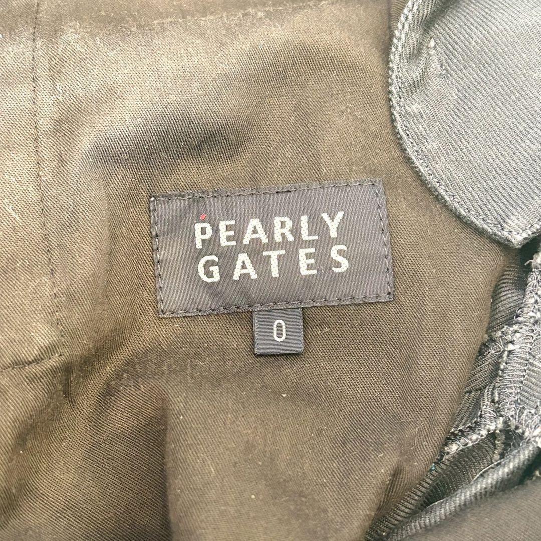 PEARLY GATES パーリーゲイツ ショートパンツ ゴルフ 刺繍ロゴ