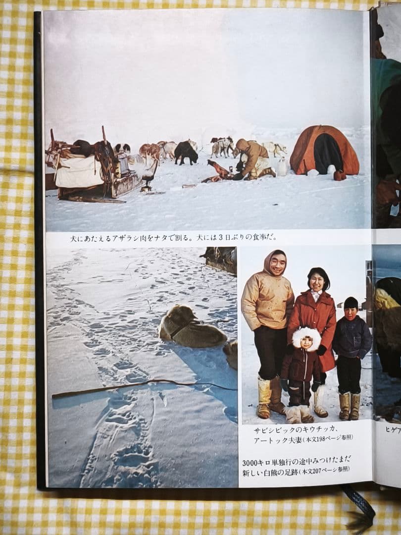 美品 植村直己 初版 サイン本 極北に駆ける