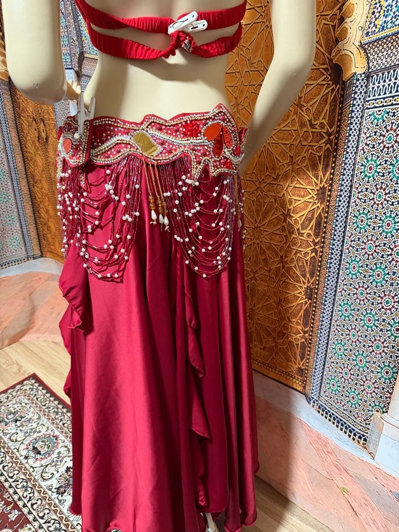 ベリーダンス衣装ブラ　ベルトyasser