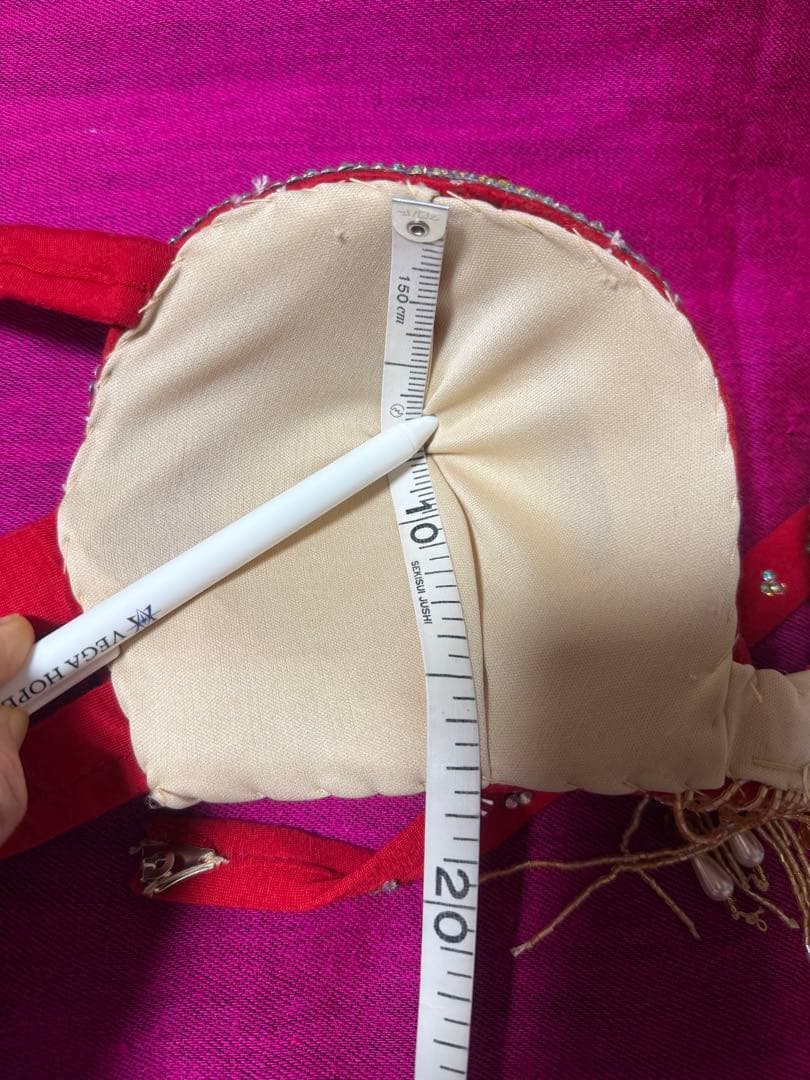 ベリーダンス衣装ブラ　ベルトyasser