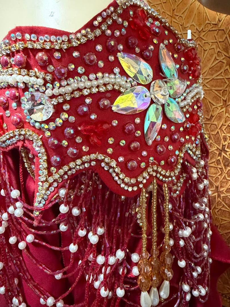 ベリーダンス衣装ブラ　ベルトyasser