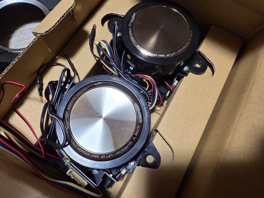 アルパイン アルファード専用 スピーカーセット