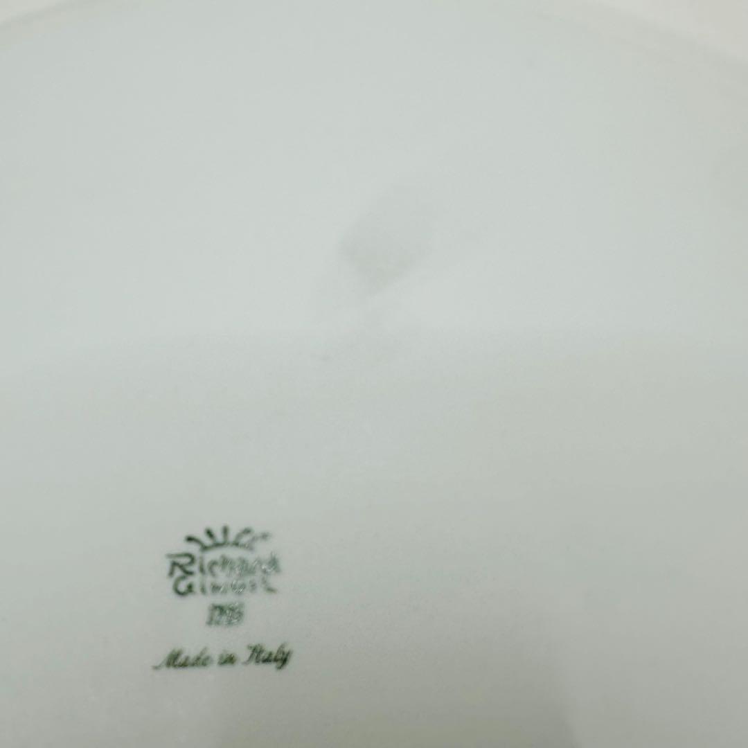 リチャードジノリ ベッキオホワイト ケーキトレイ 大皿 手付き 30cm