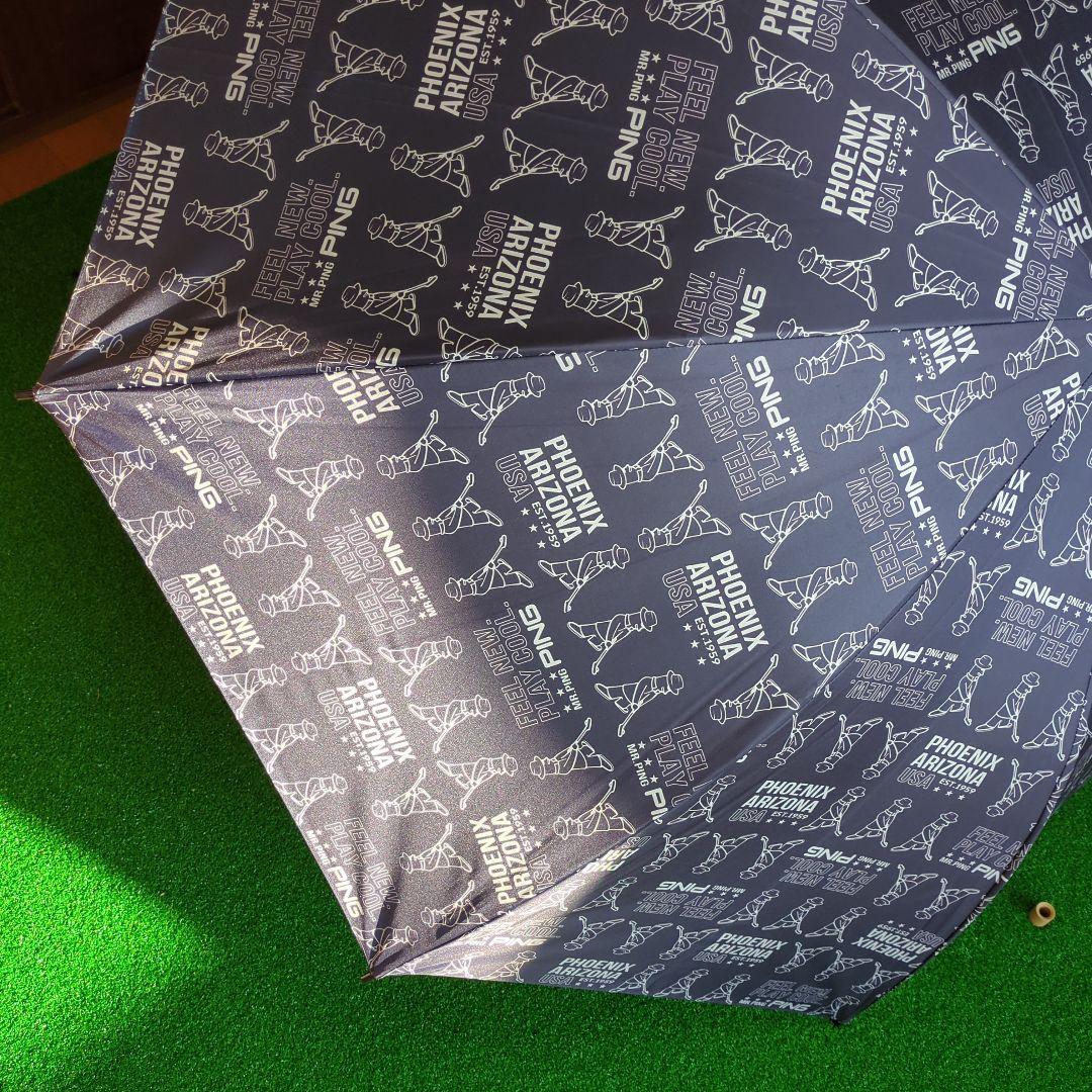 【新品/未使用】ゴルフ用 晴雨兼用傘 Mr.PING UM-A2302