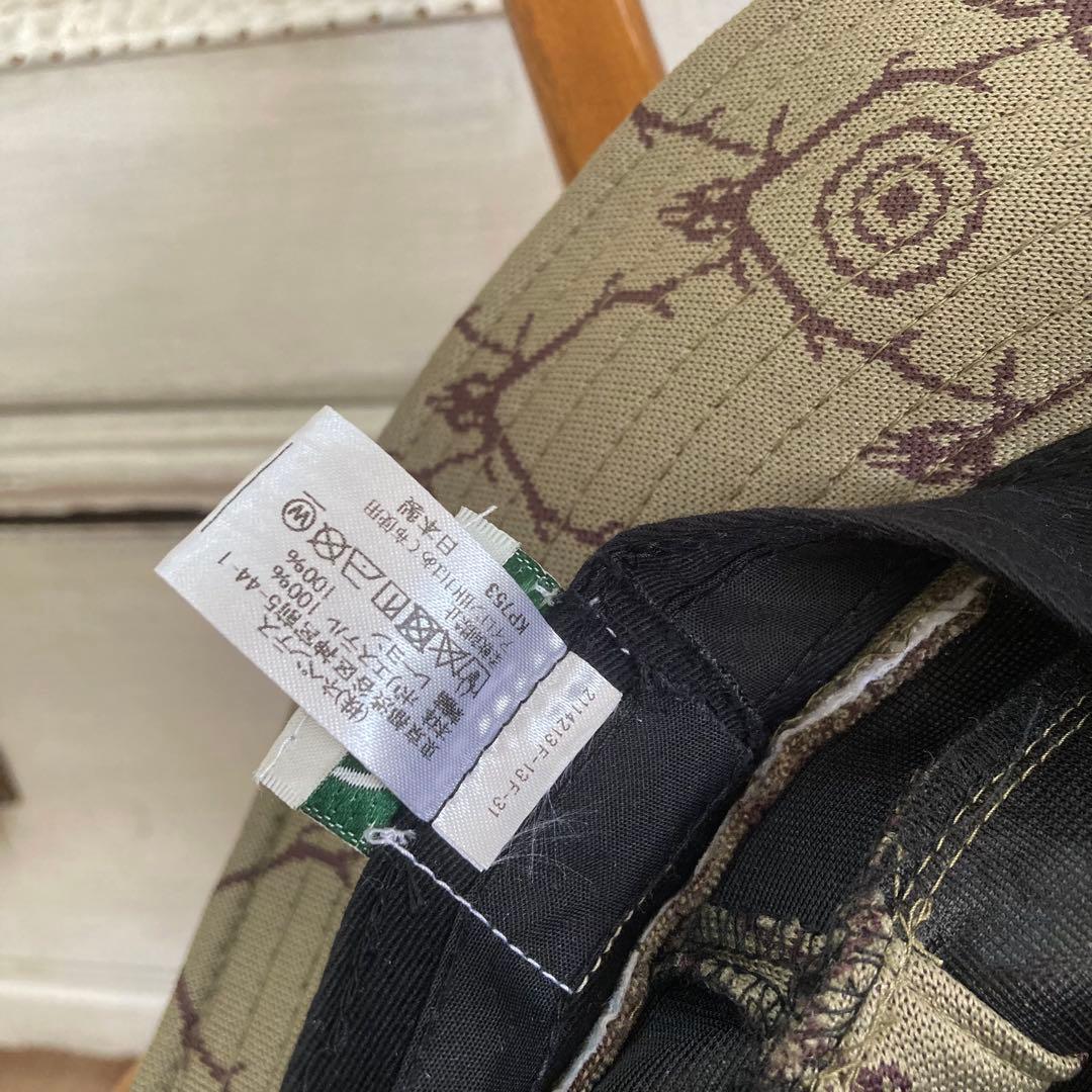 美品 South2 West8 ハット L ベージュ 総柄