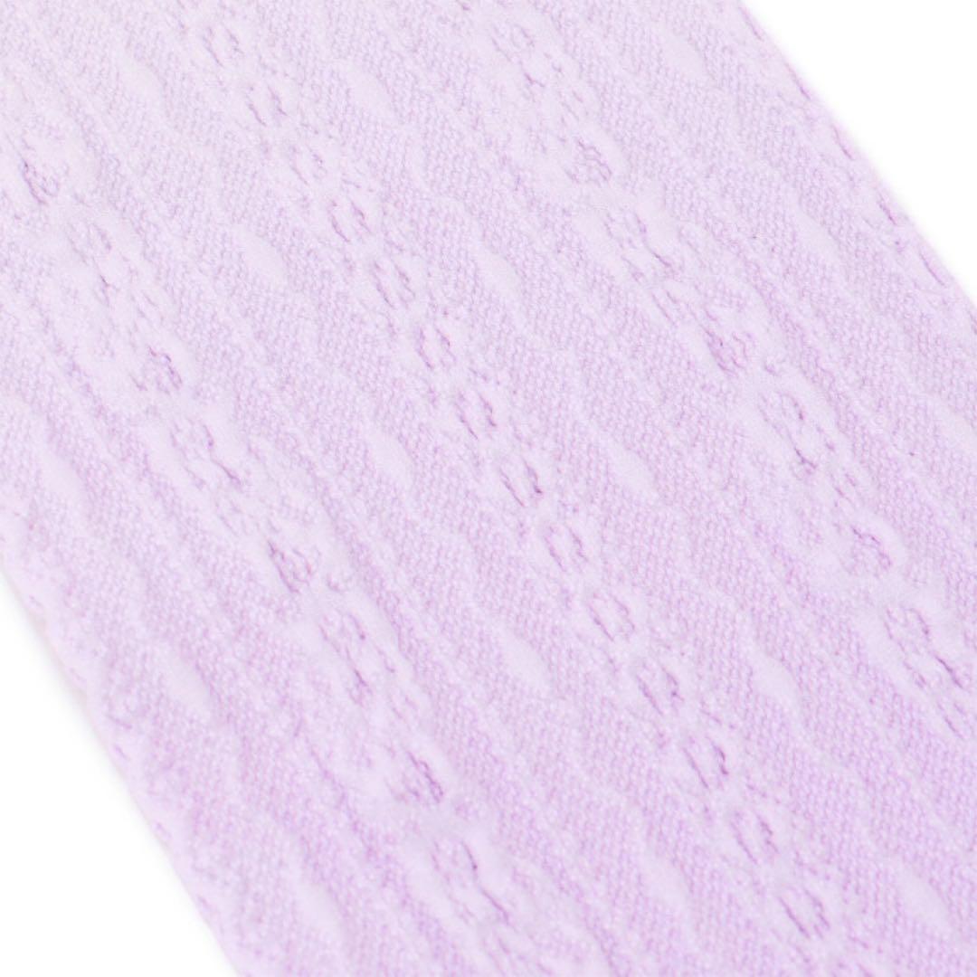 チャコット　ノーソーイングニット　レッグウォーマー　グラデーション　ピンク　紫