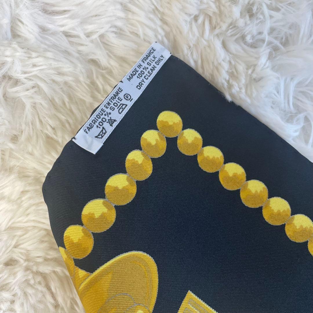 未使用級✨ エルメス カレ90 アフリカのスプーン スカーフ シルク 箱付き