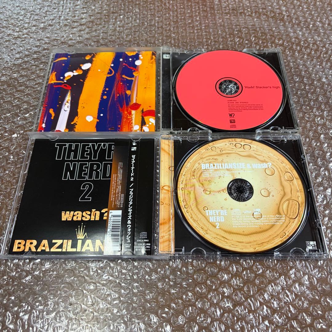 wash? CD 10点 奥村大 ウォッシュ? BRAZILIANSIZE