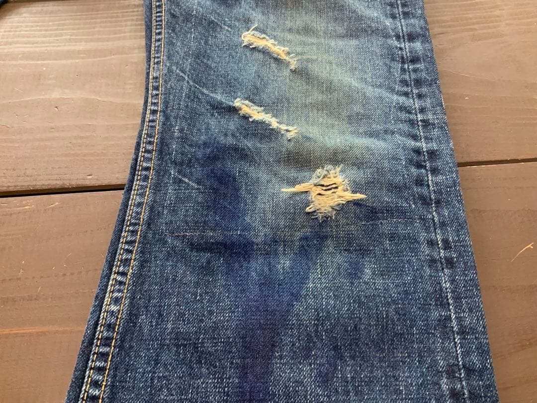 RRL ボルチモア　2nd ディストレスト加工　ゴールデンサイズ