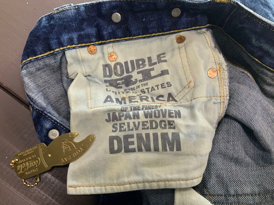RRL ボルチモア　2nd ディストレスト加工　ゴールデンサイズ