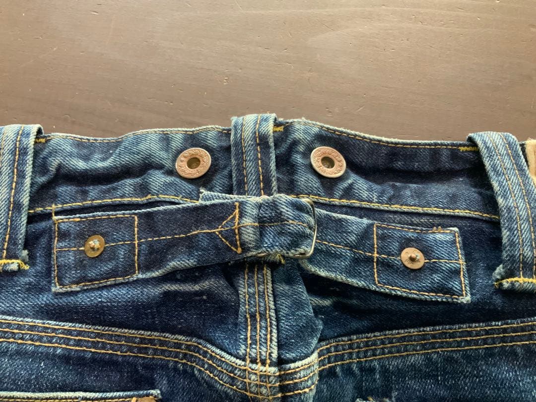 RRL ボルチモア　2nd ディストレスト加工　ゴールデンサイズ