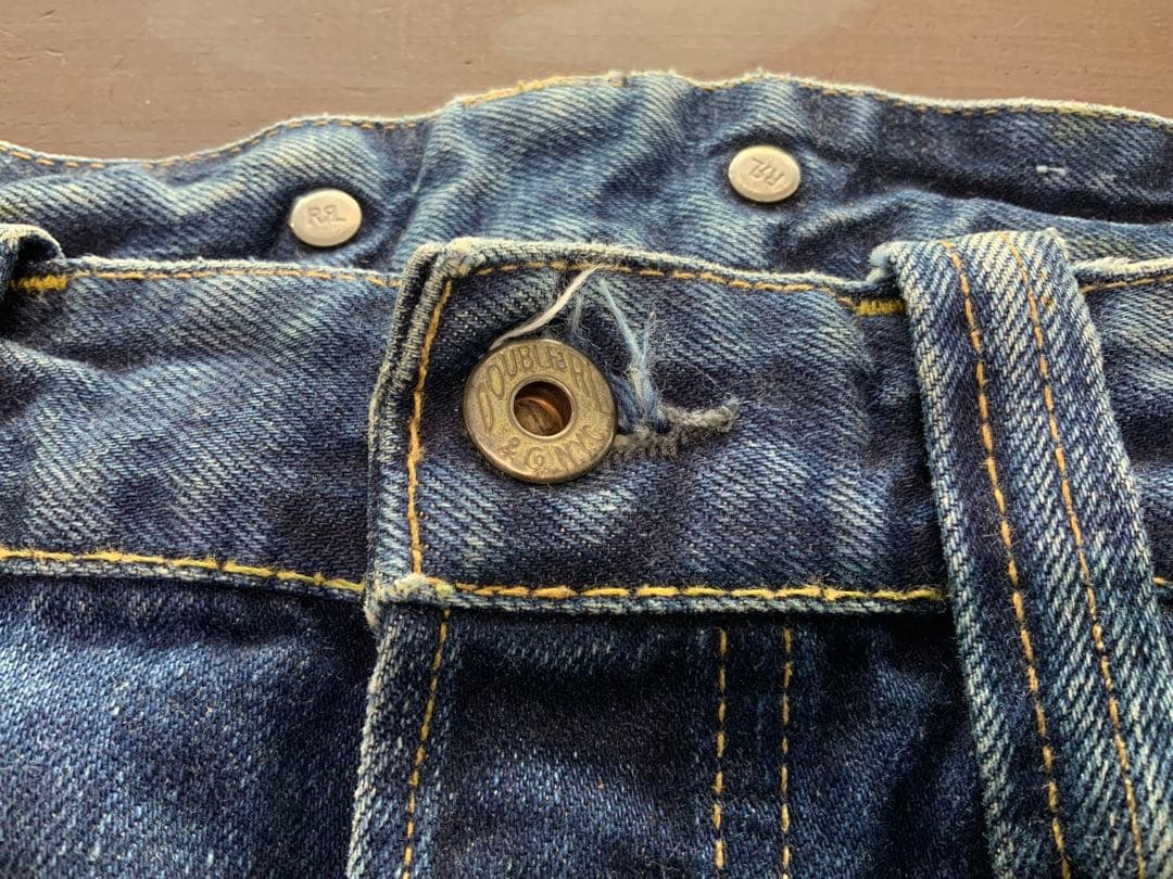 RRL ボルチモア　2nd ディストレスト加工　ゴールデンサイズ