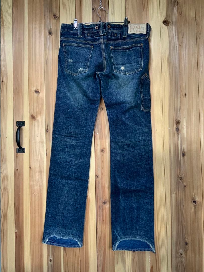 RRL ボルチモア　2nd ディストレスト加工　ゴールデンサイズ