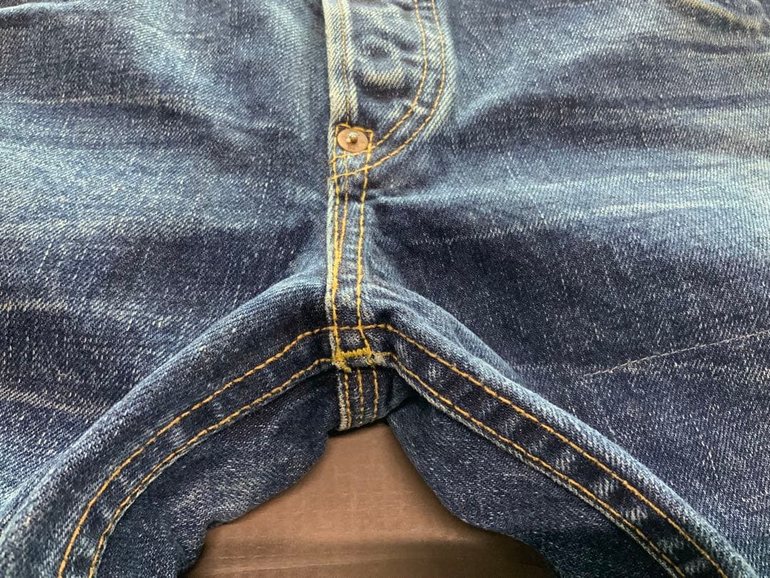 RRL ボルチモア　2nd ディストレスト加工　ゴールデンサイズ