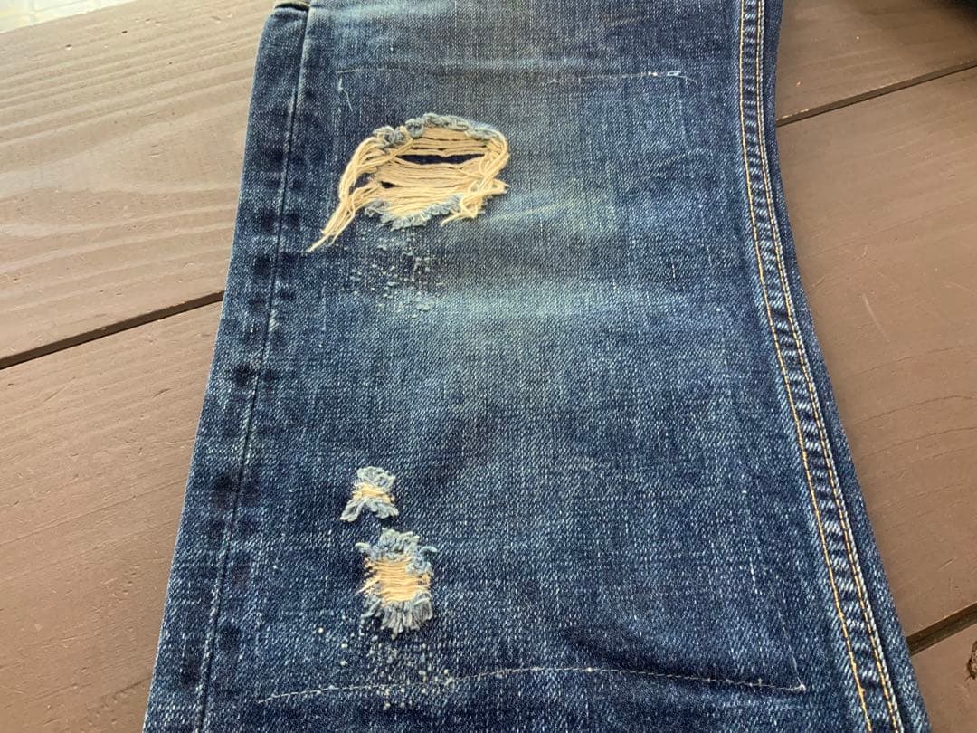 RRL ボルチモア　2nd ディストレスト加工　ゴールデンサイズ