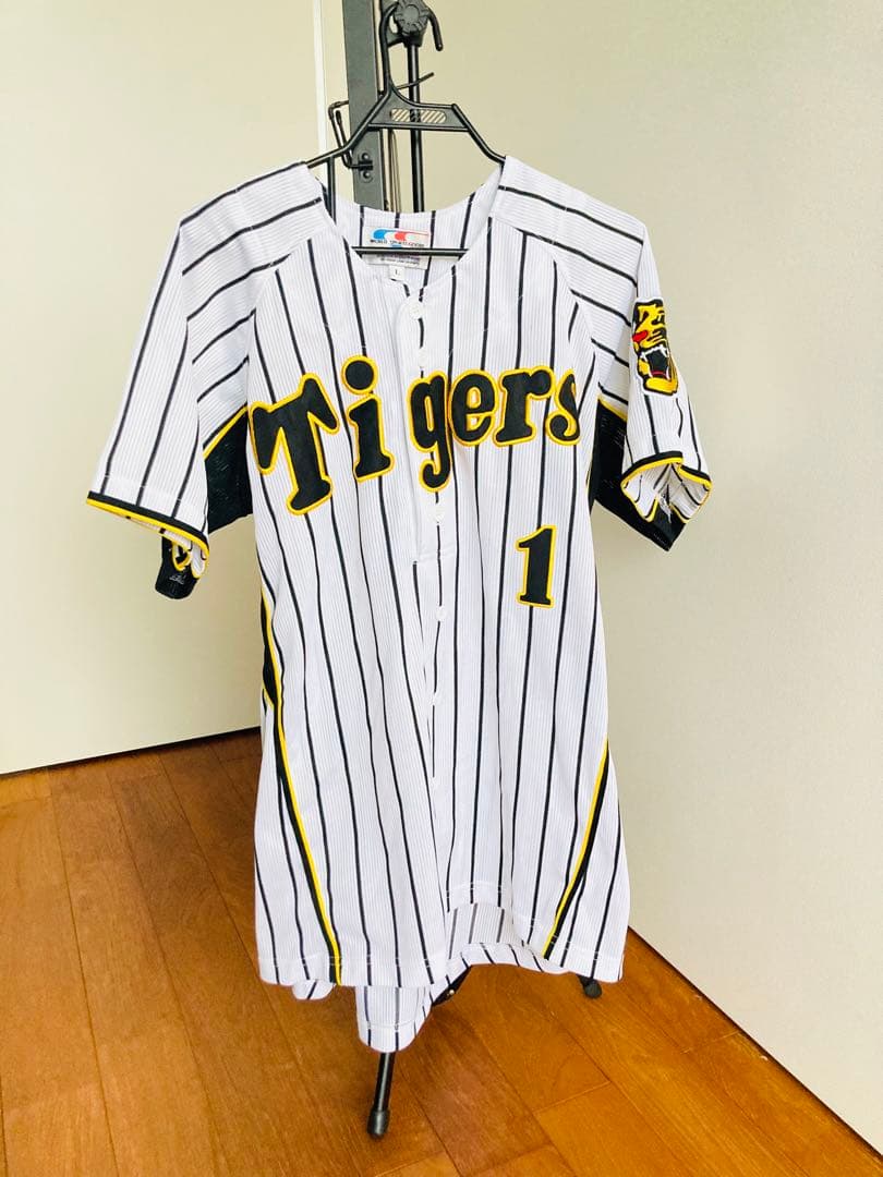 阪神タイガース 鳥谷敬 ユニフォーム メンズL 鳥谷　元ロッテ　刺繍　阪神公式