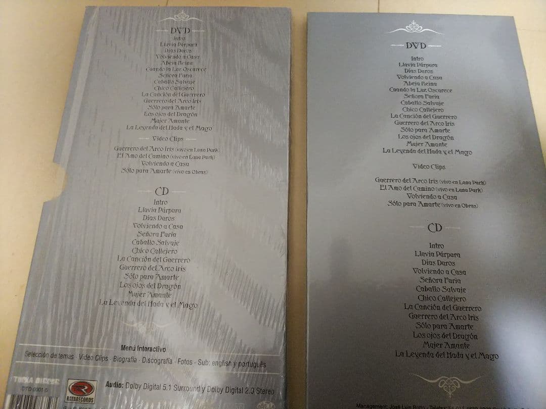 ラタ・ブランカ（２００３ＬＩＶＥ ＤＶＤ＋ＣＤ）ＲＡＴＡ ＢＬＡＮＫＡ　メロハー