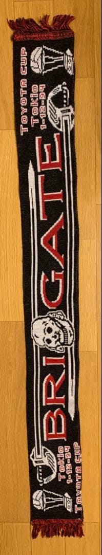 希少 ACミラン ULTRAS BRIGATE ROSSONERE マフラー