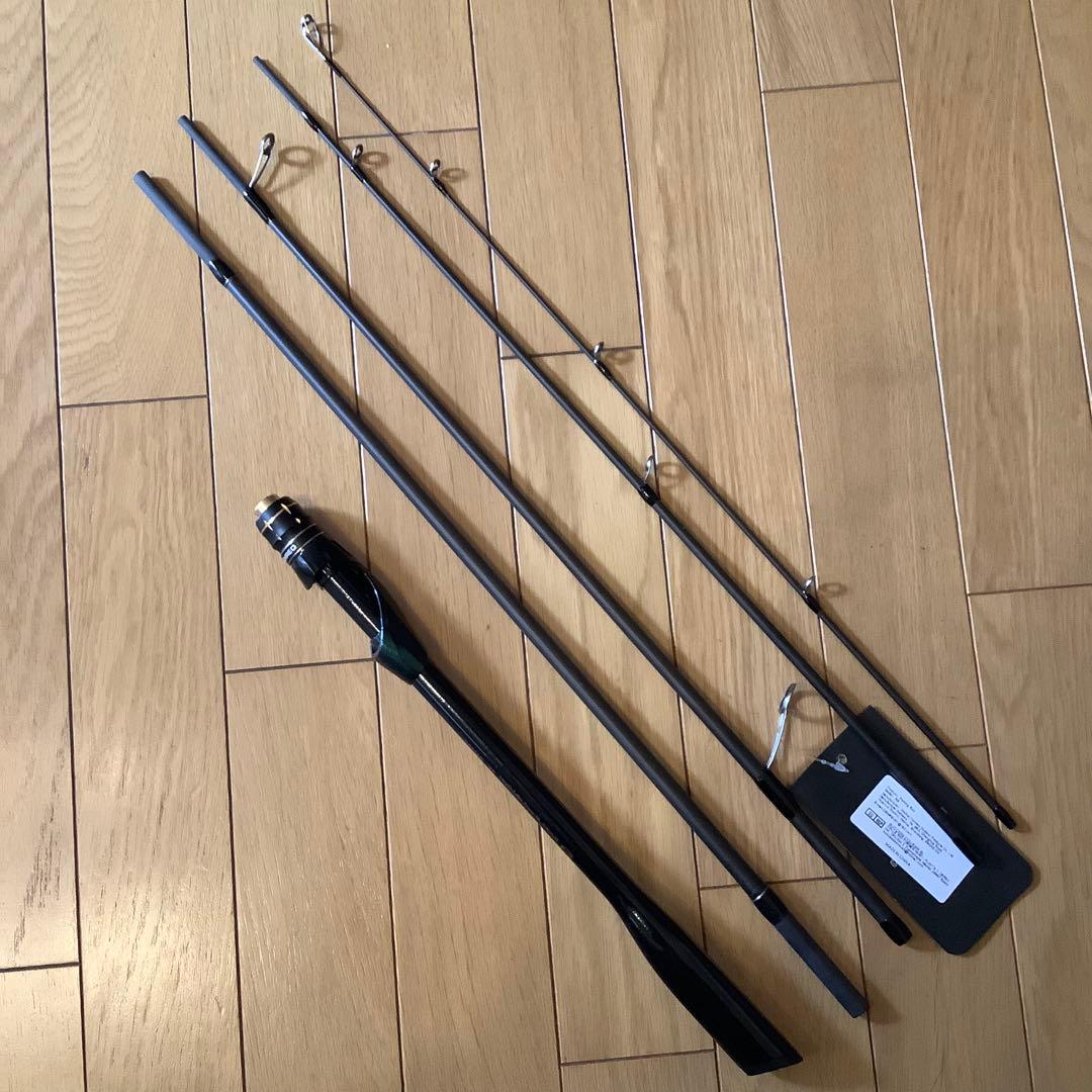 ショアジギ　5ピース2.4mスピニングロッド　パックロッド　モバイルロッド