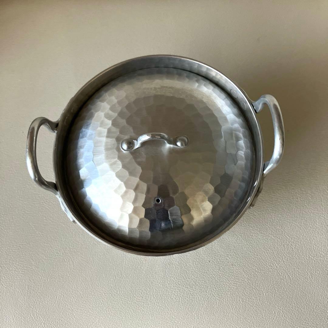 鍛金工房WESTSIDE33 16cm 段付き鍋(厚型)