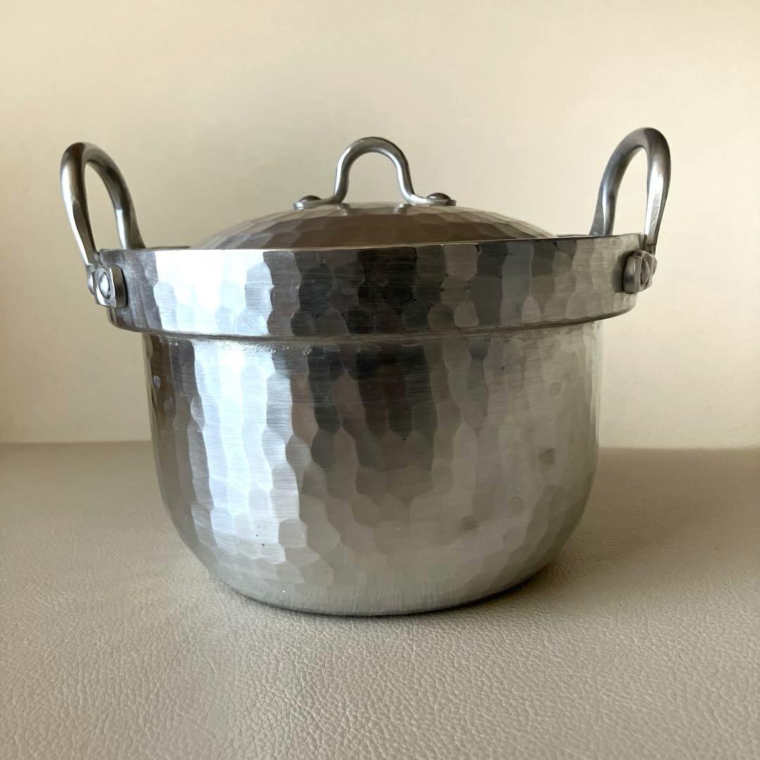 鍛金工房WESTSIDE33 16cm 段付き鍋(厚型)