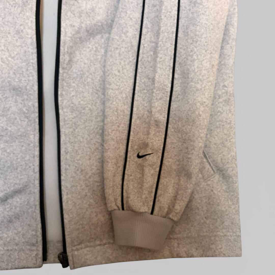 【90s】NIKE 日本製 黒赤タグ ジャージ M グレー