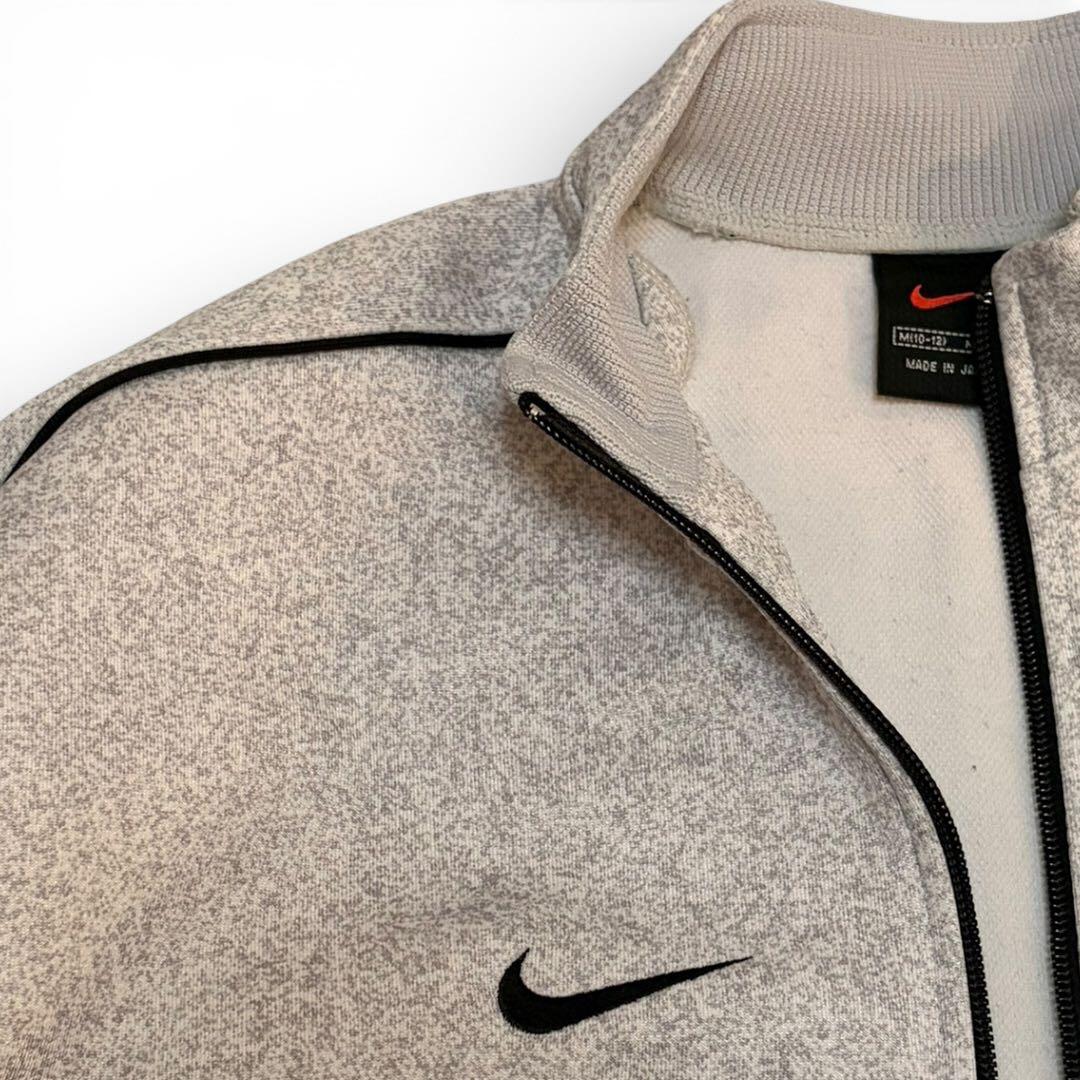 【90s】NIKE 日本製 黒赤タグ ジャージ M グレー