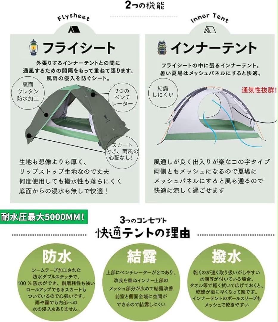 GEERTOP ギアトップ4シーズンテント