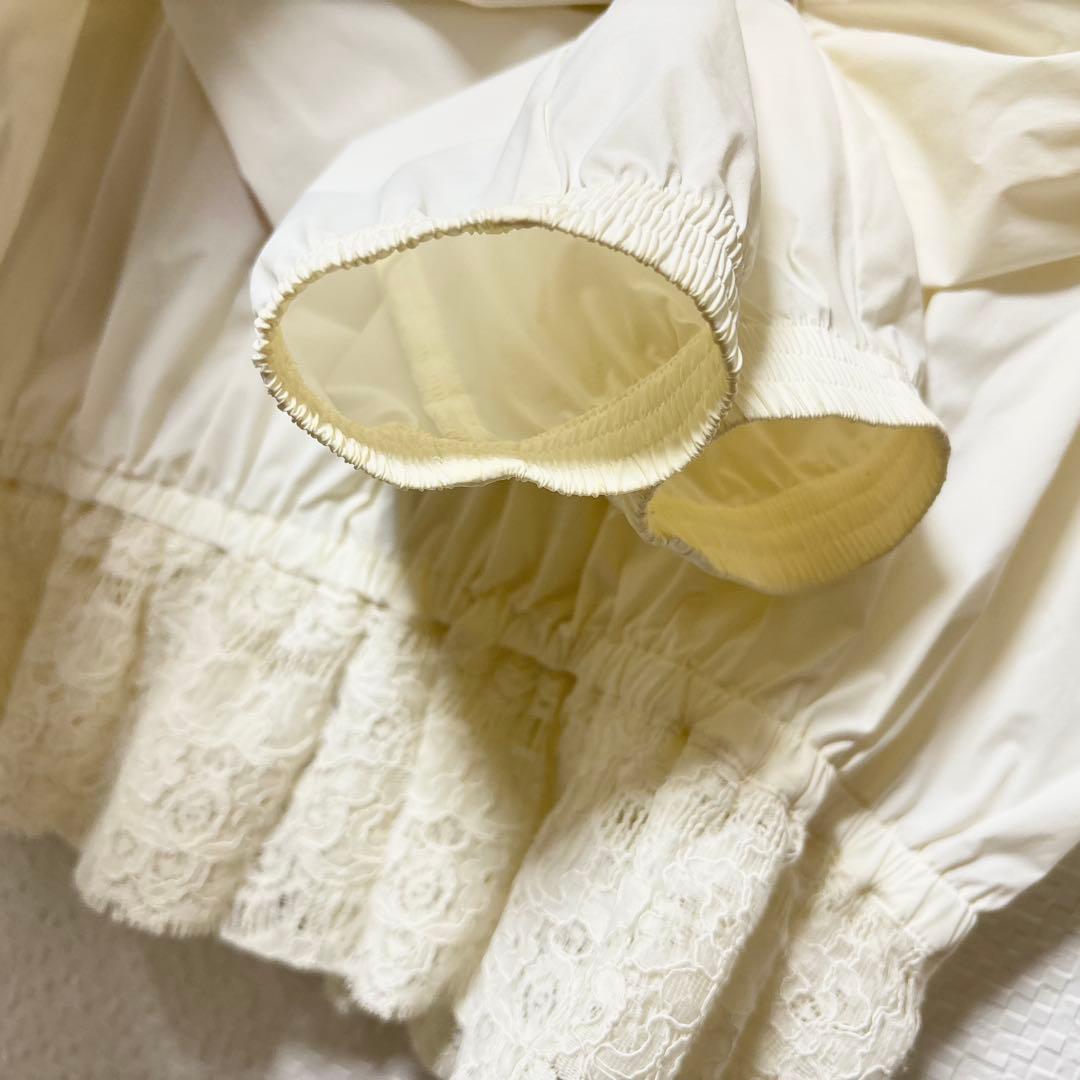 【美品】マスターバニーエディション レース 切替 ブルゾン ゴルフウェア 白 1