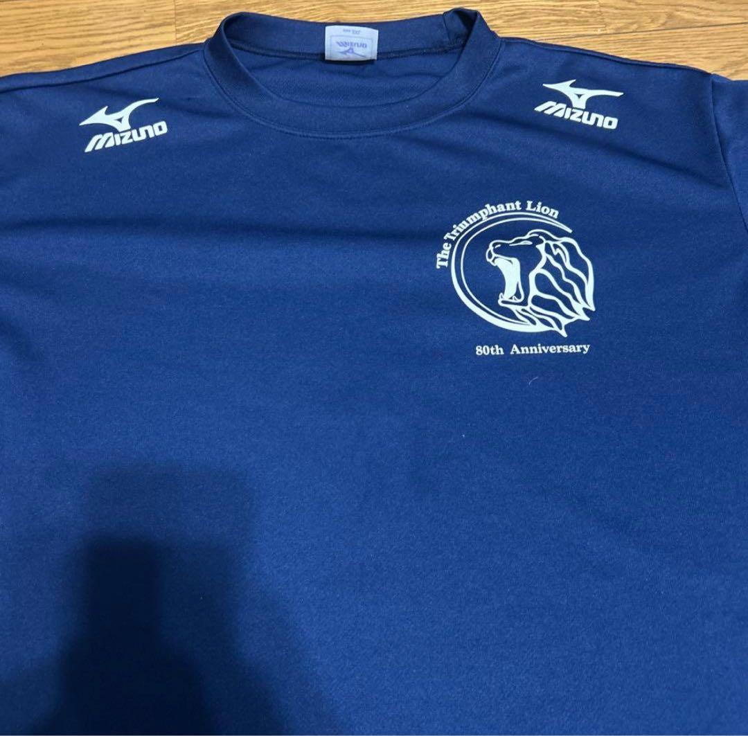 Mizuno 日本体育大学 80周年記念シャツ