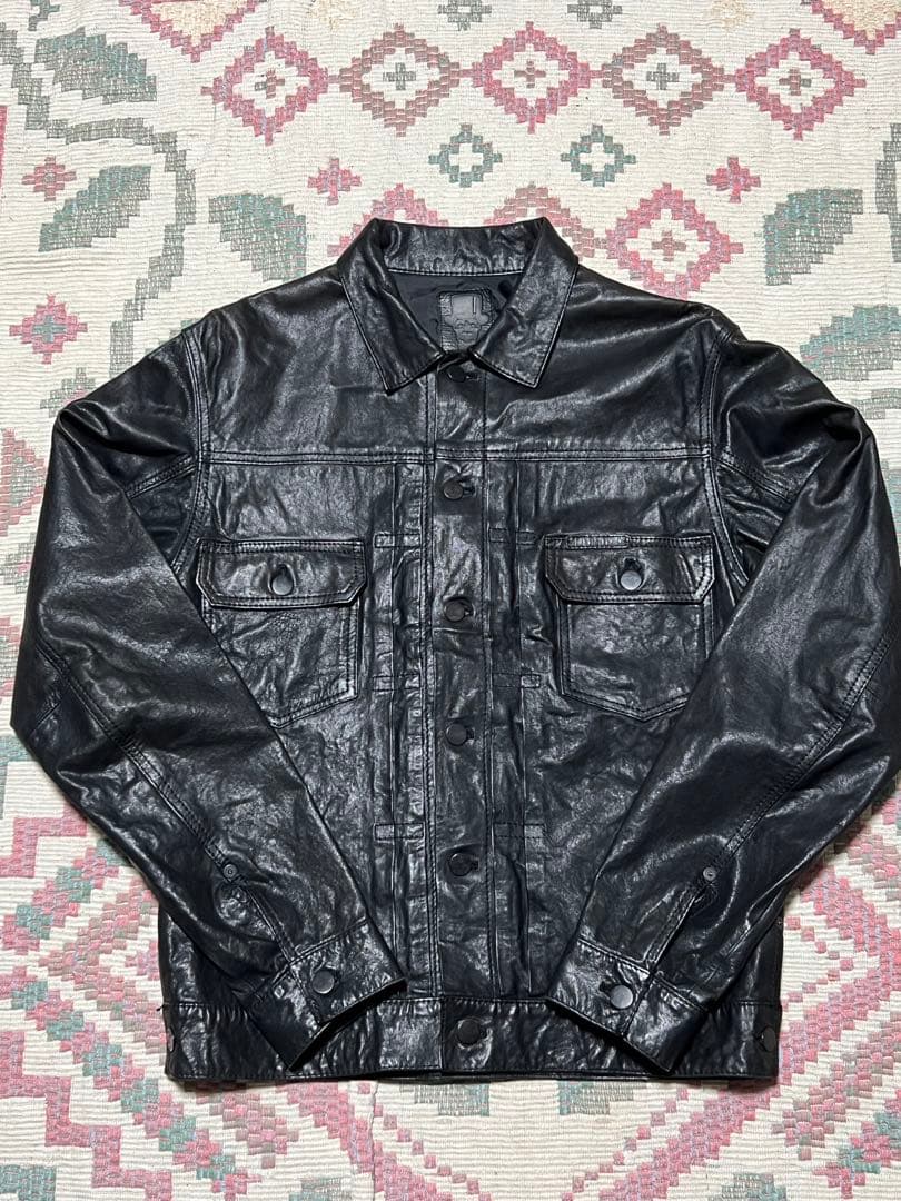 美品 コアファイター corefighter レザージャケット Lサイズ