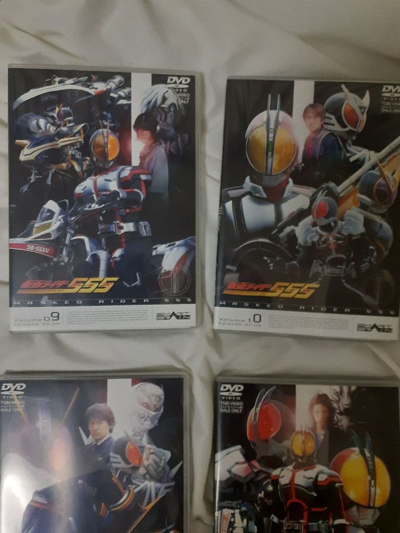 仮面ライダー555 DVD全13巻+パラダイス・ロスト DC版
