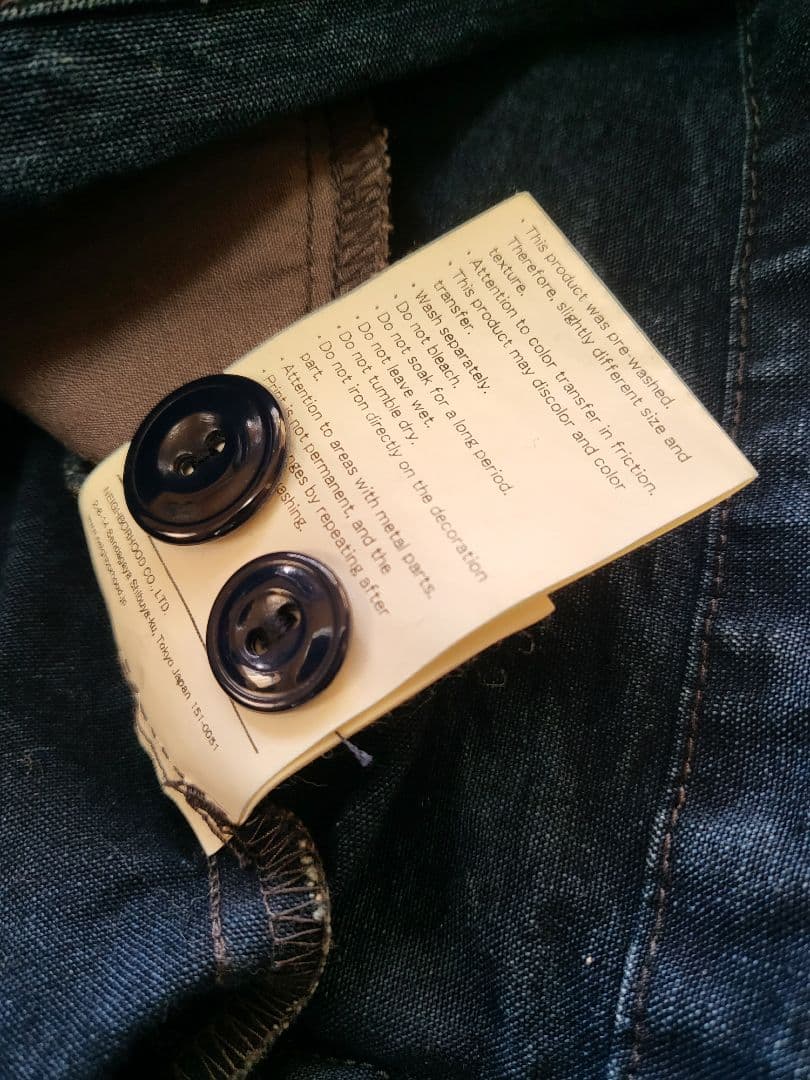 NEIGHBORHOOD ネイバーフッド デニム プルオーバー ジャケット