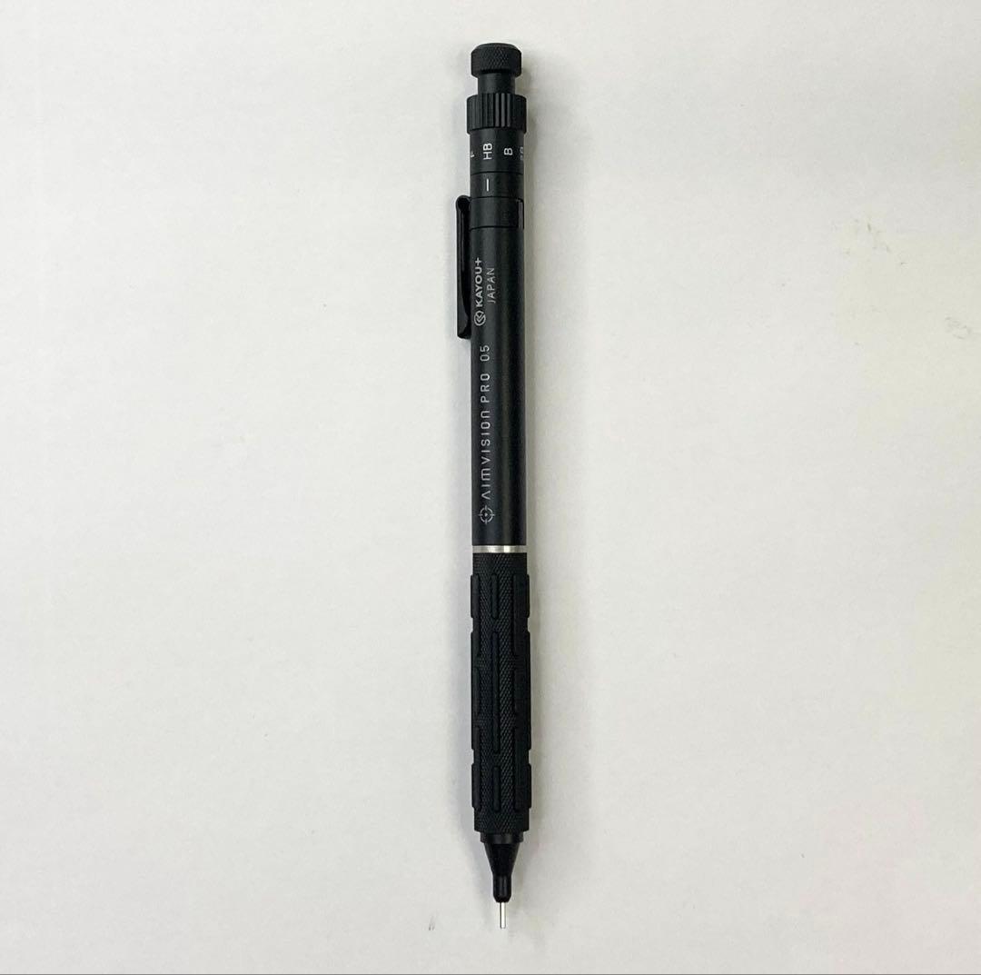 KAYOU+ AMTIVISION PROシャープペンシル 0.5ブラック箱付き