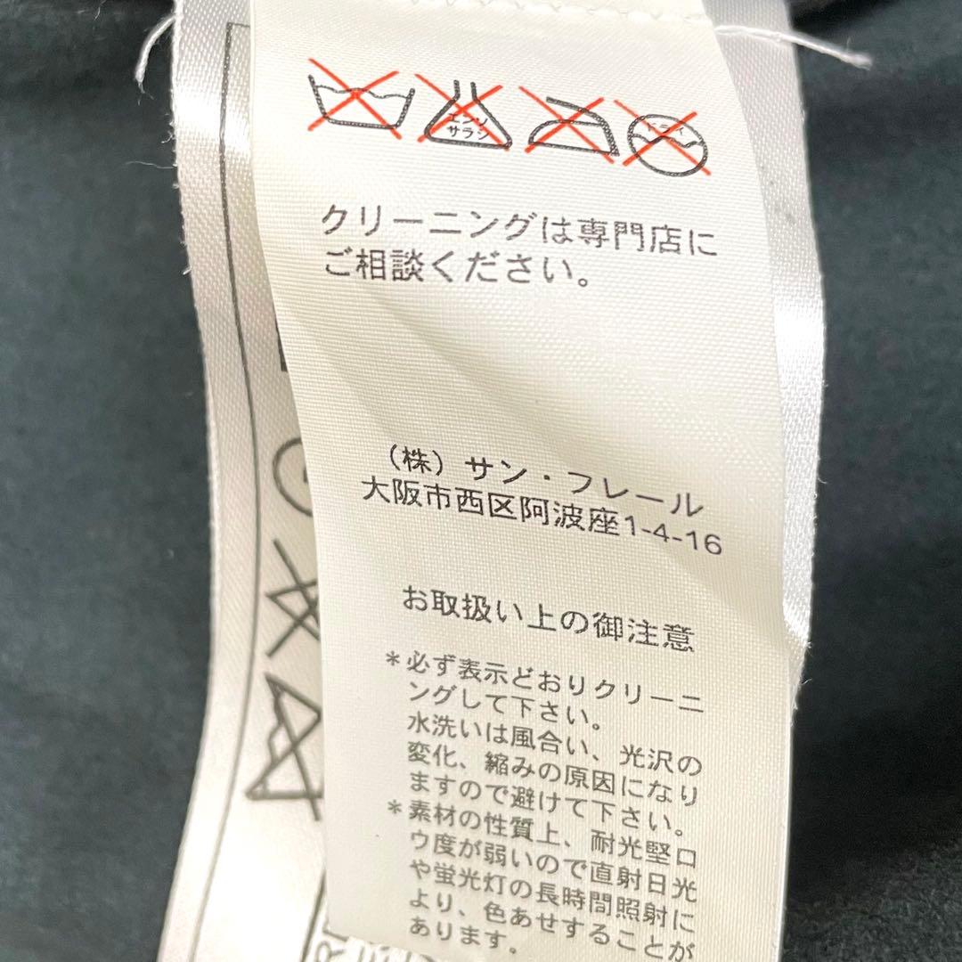 ERMANNO SCERVINO レザージャケット 50 L 黒 本革