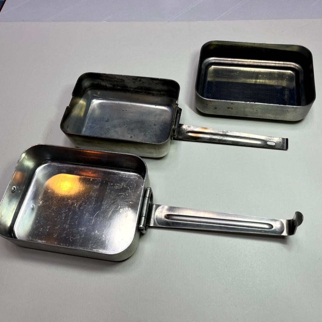 新品フランス軍 M52メスキットMMT TOURNUSフライパン セット軍放出品