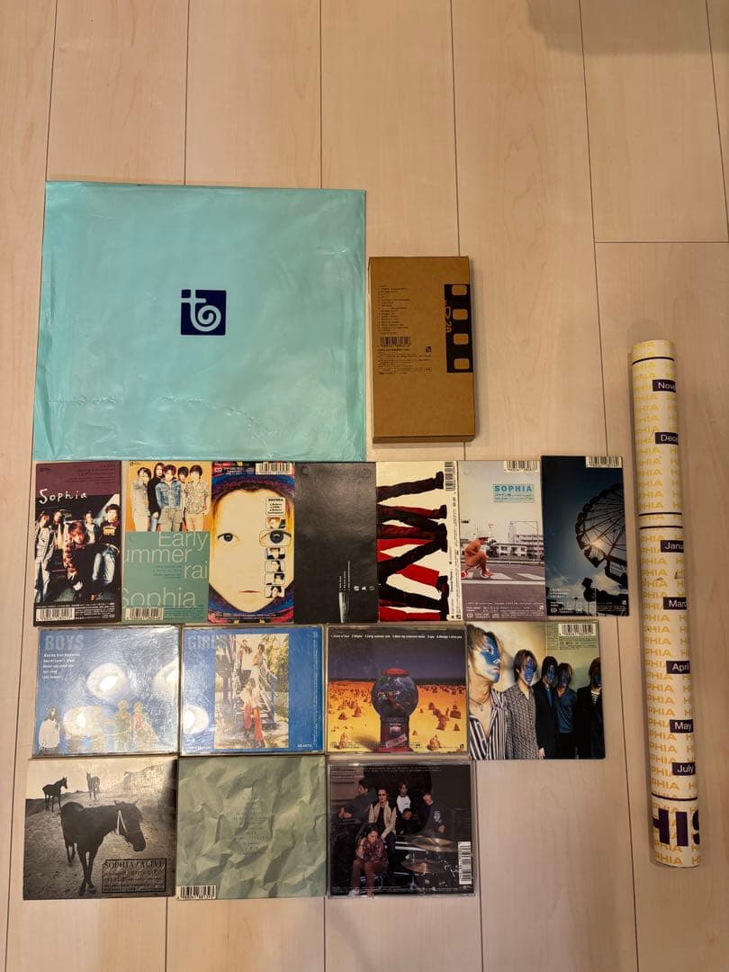 SOPHIA CD、VHS、非売品ポスターセット 複数枚 特典付き