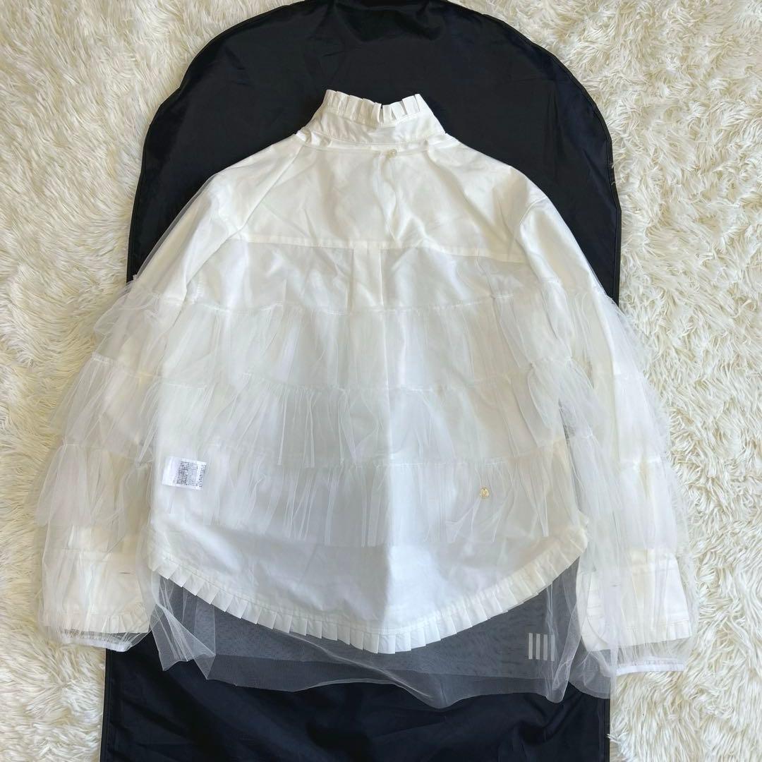 完売品✨ミュベール チュールフリルブラウス 2way 24SS 近年