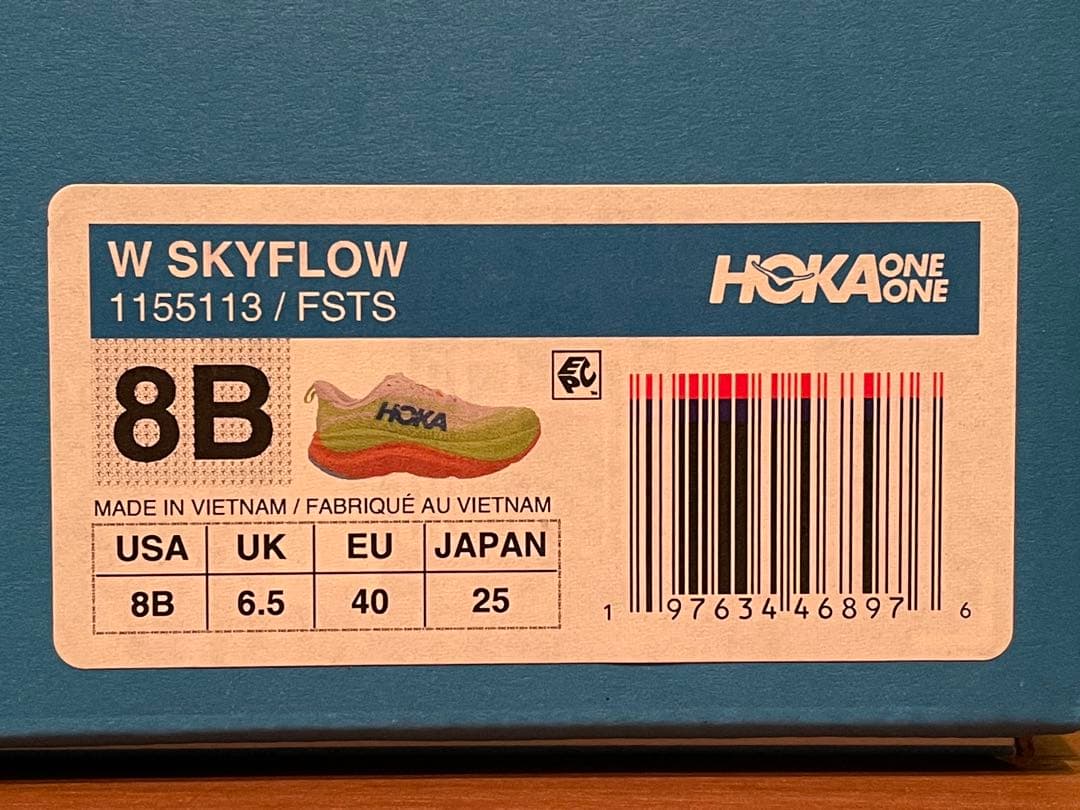 歩行3キロのみHOKA SKYFLOW スカイフロー　25.0㎝ ホカオネオネ