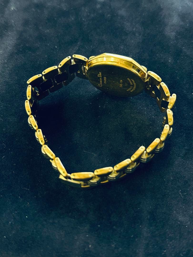 Christian Dior オクタゴン 腕時計 D45-134 不動品