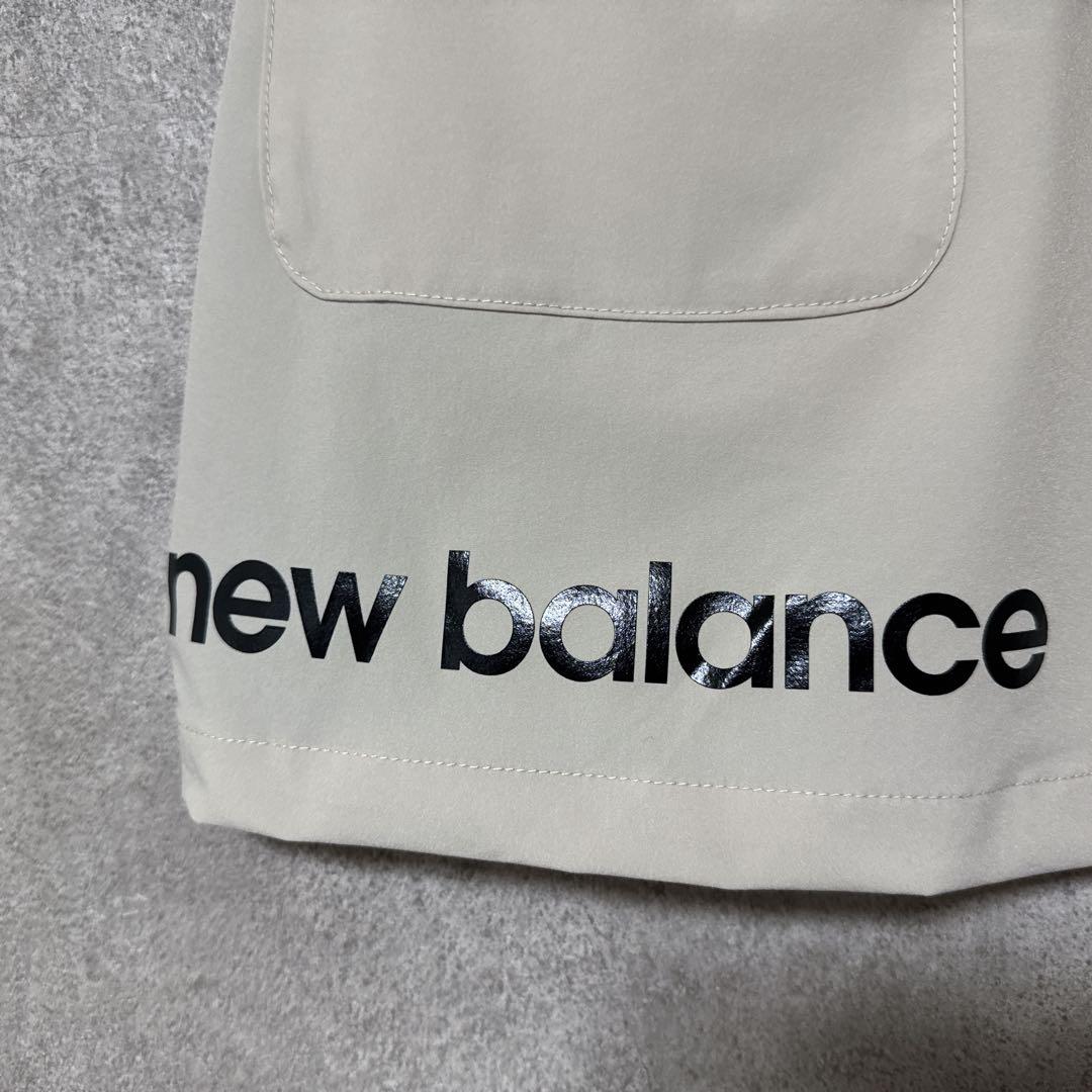 【タグ付き】 New Balance Golf ロゴ スカート ベージュ 00