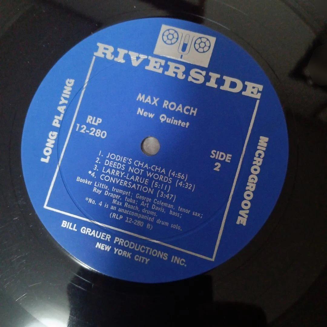 LPレコード　MAX ROACH/Deeds,NotWords