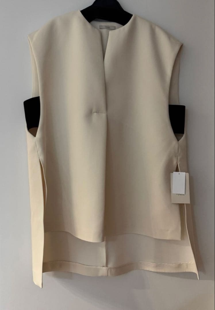 【LE PHIL】マトラッセトリプルクロス ジレブラウス