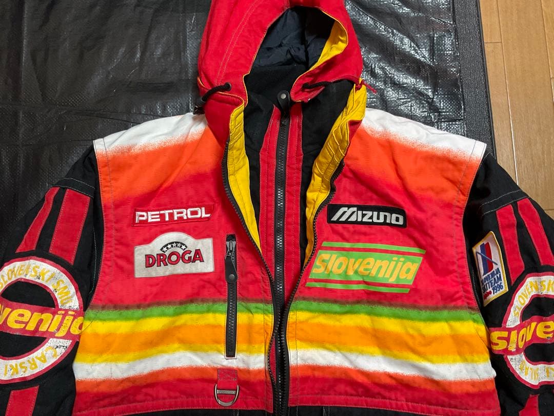 90s MIZUNO（ミズノ）スキーウエア・スロベニア代表モデル　上　メンズO