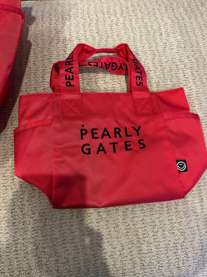 PEARLY GATES レッド バッグセット 大小