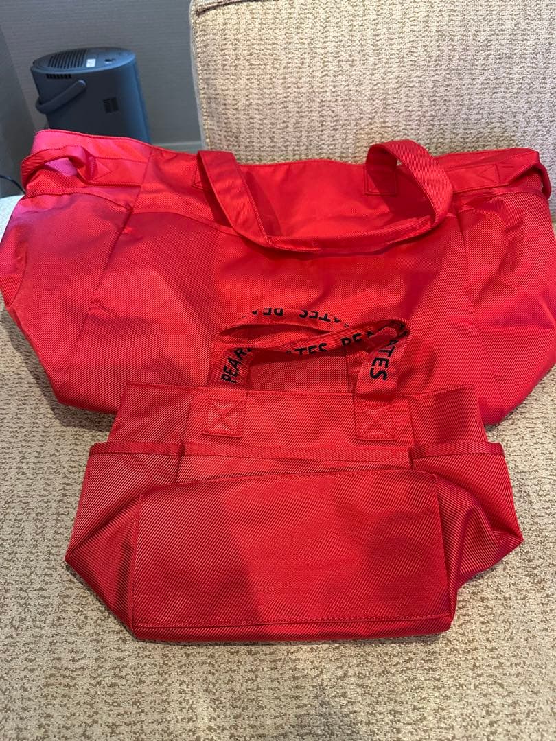 PEARLY GATES レッド バッグセット 大小